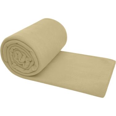 Logotrade Werbegeschenke das Foto: Huggy Fleecedecke mit Hülle 220 × 250 cm